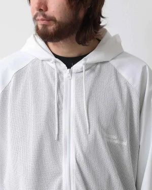 MESH SPORTY HOODIE