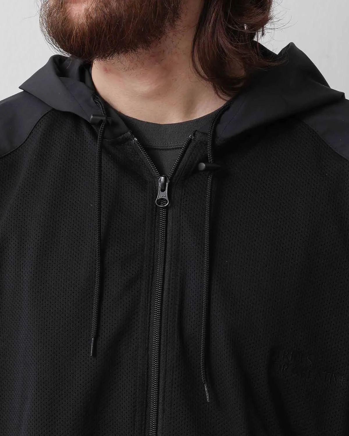 MESH SPORTY HOODIE