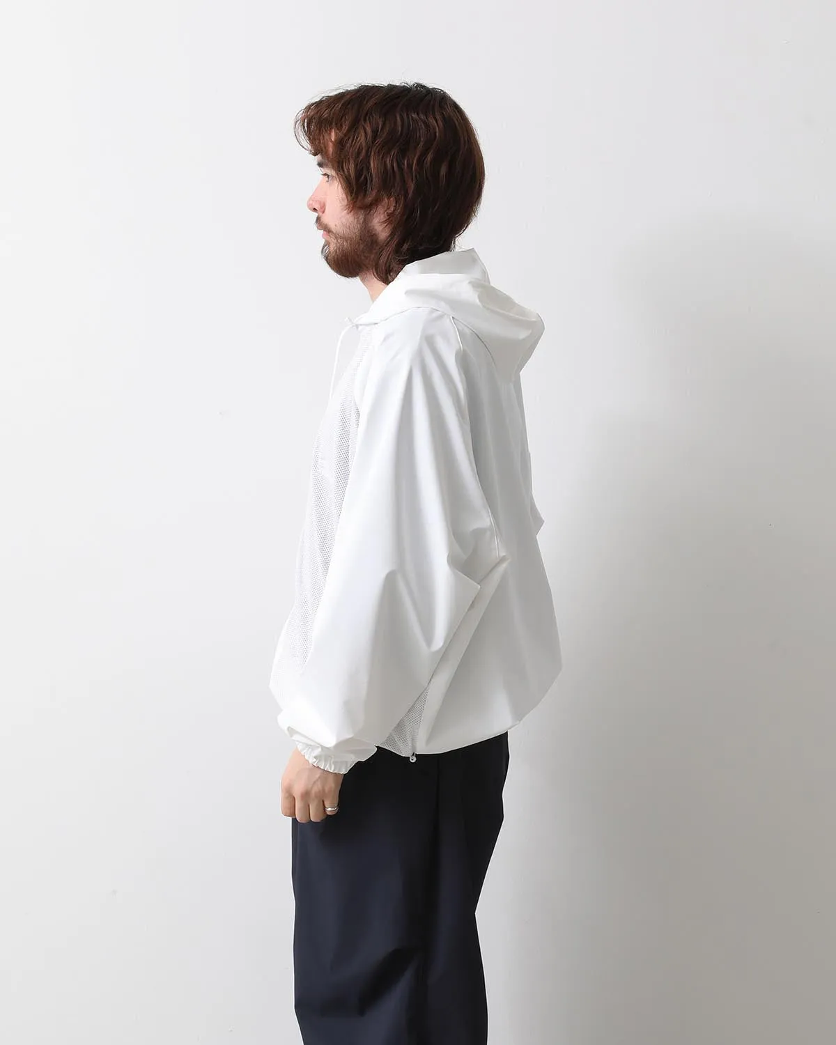 MESH SPORTY HOODIE