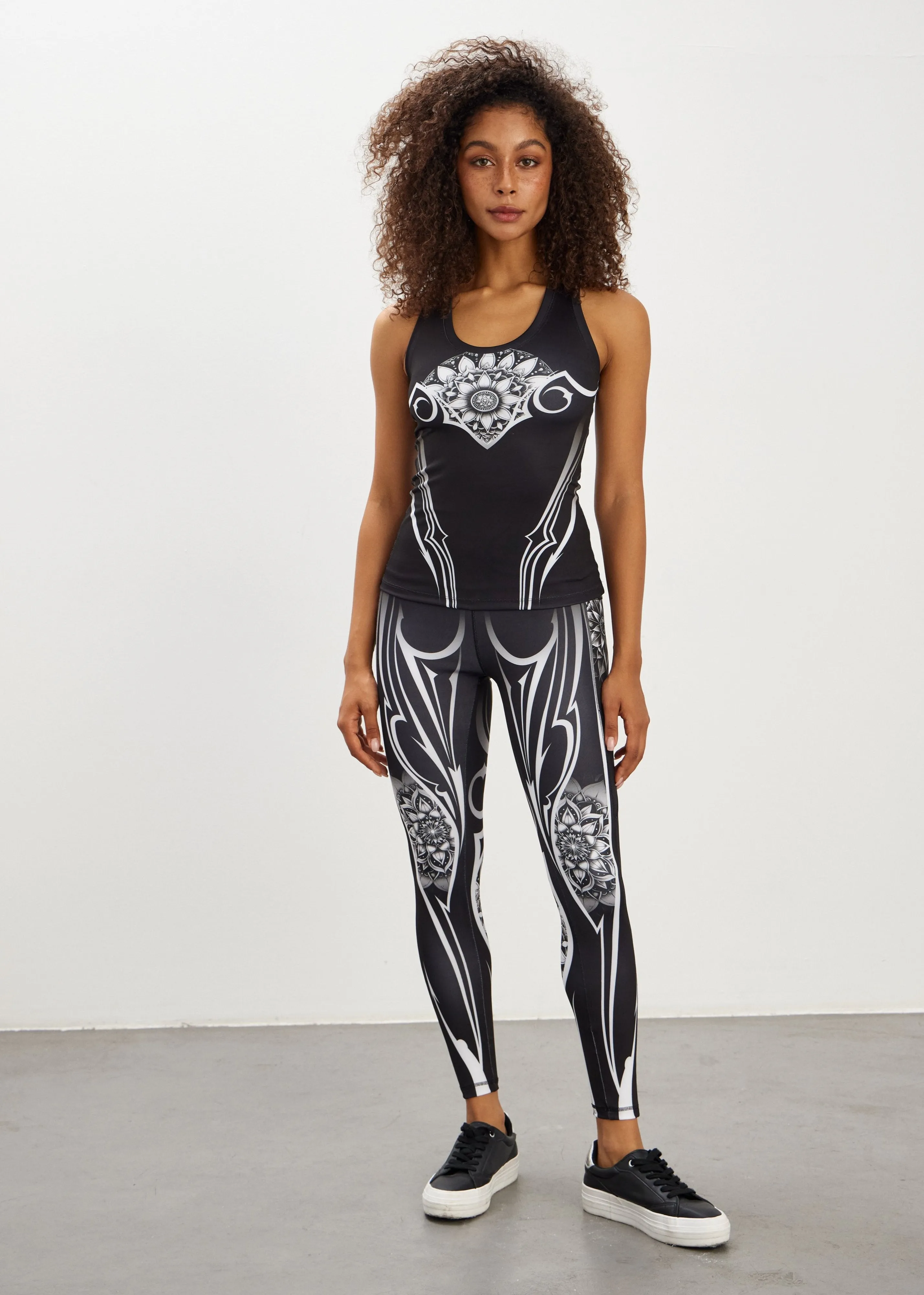Moana Print Leggings with Pockets for Women  Yoga, Workout, Everyday Wear
