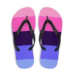 Omnisexual Pride Flip-Flops