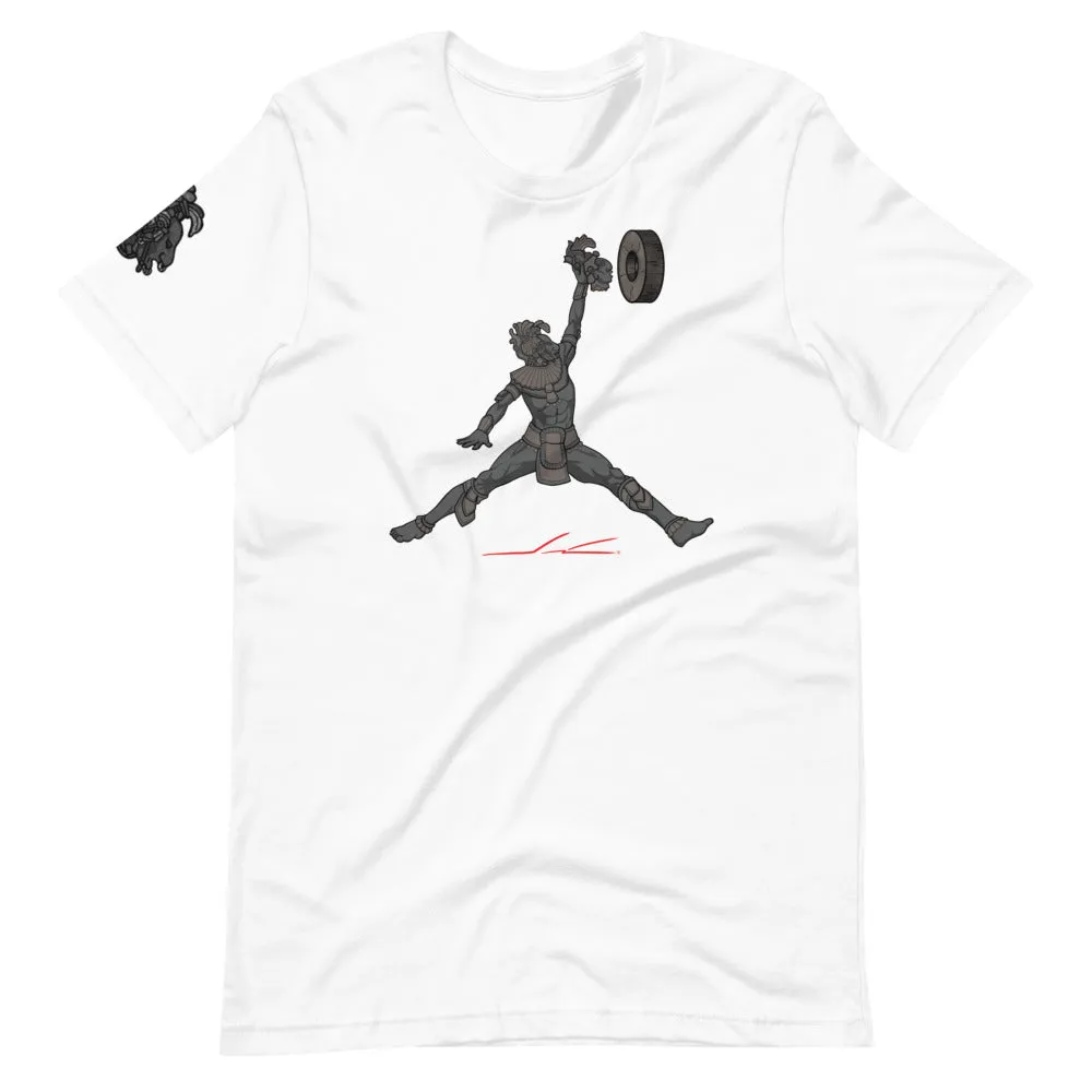 Origins White Blackout Short-Sleeve Unisex T-Shirt