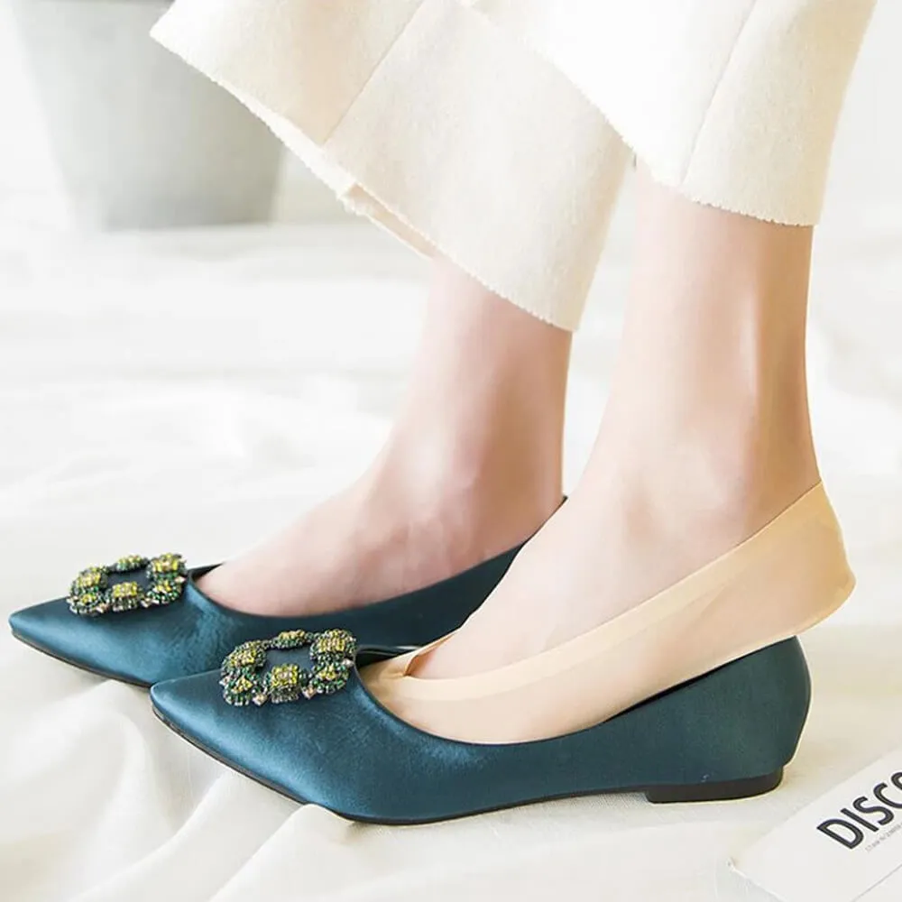 Padded No Show Socks With Arch Support