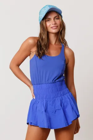 Peach Love Sporty Romper