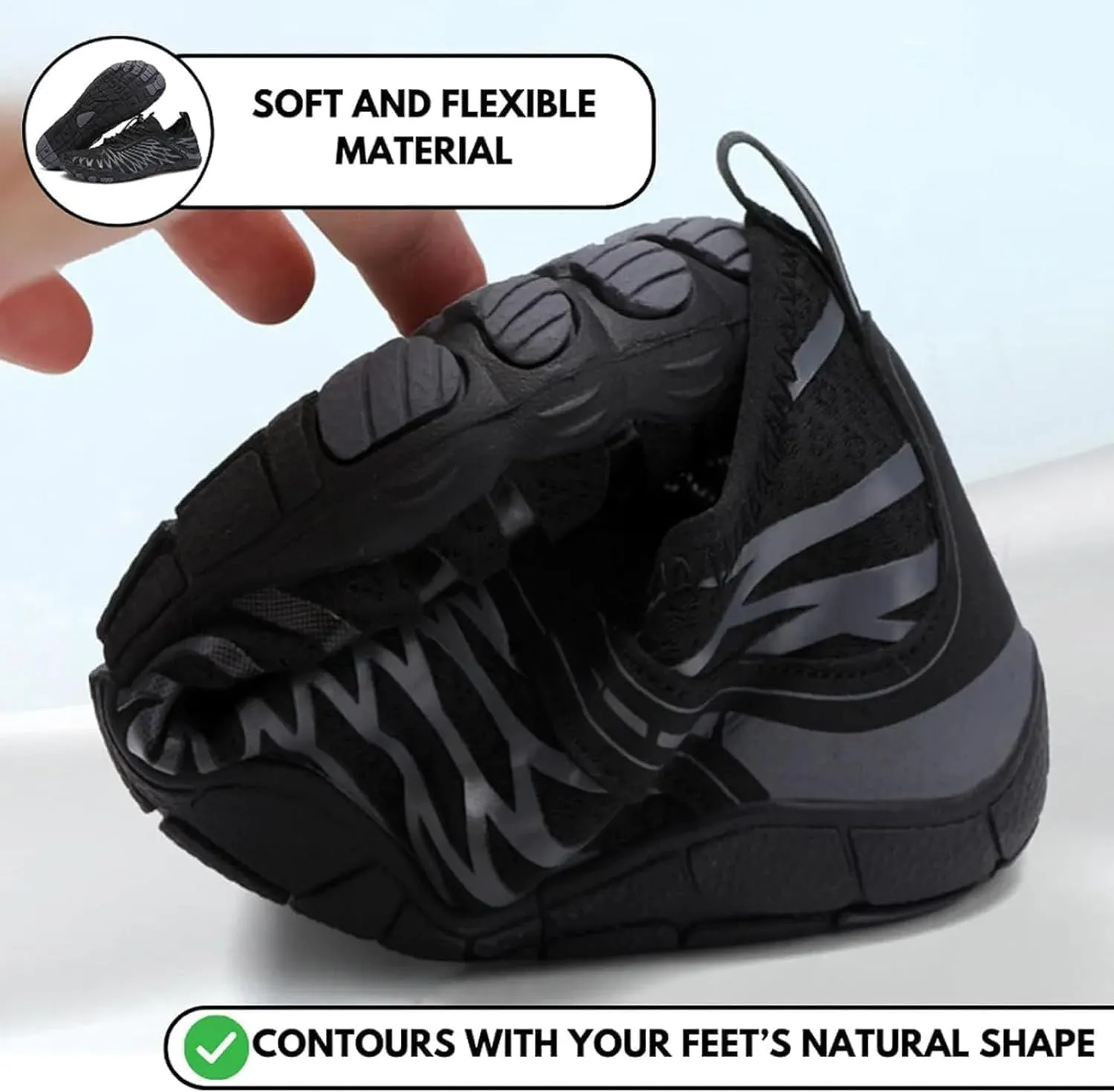 Peluca Barefoot Shoes Women, Healthy & Non-Slip Barefoot Shoes Unisex, Breathable Wide Toe Athletic Footwear, Comfortable and Wear-Resistant