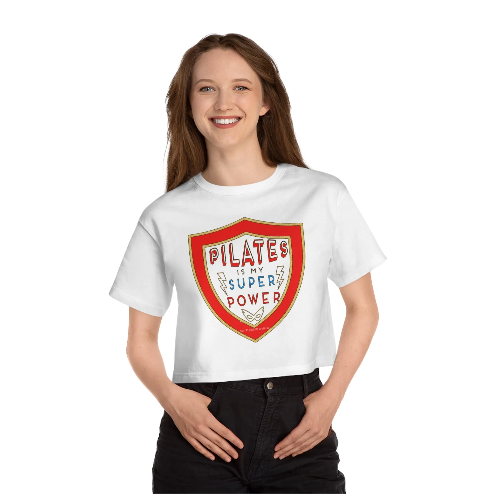 Pilates is My Superpower Women's Cropped T-Shirt