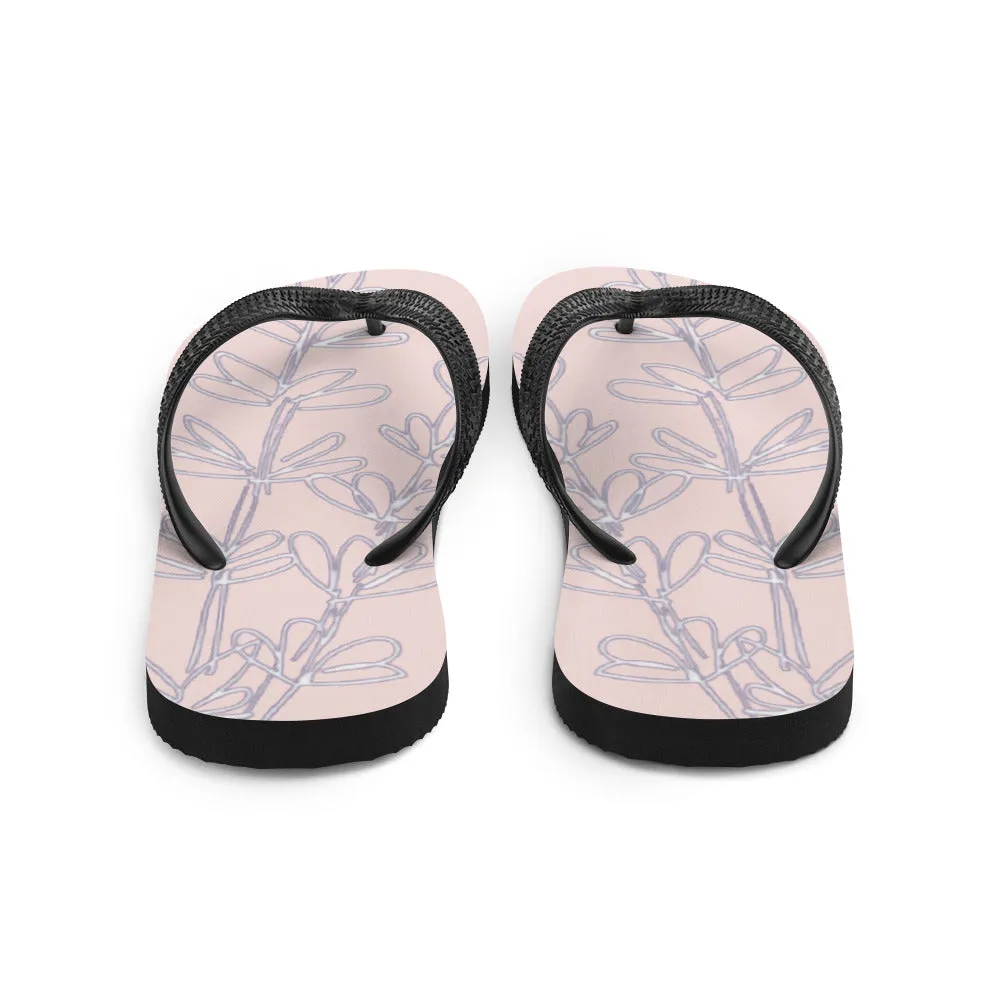 PINK LAVENDER Flip-Flops