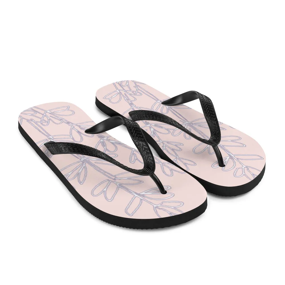 PINK LAVENDER Flip-Flops