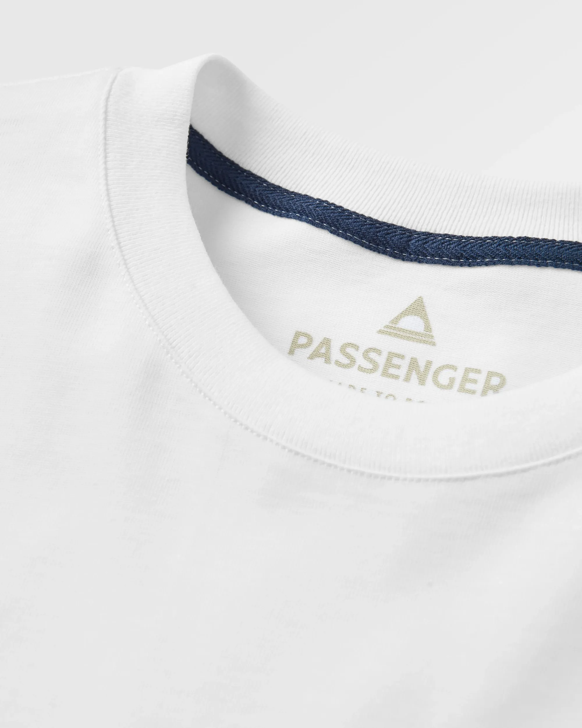 Roamer Patch Relaxed Fit T-Shirt - White