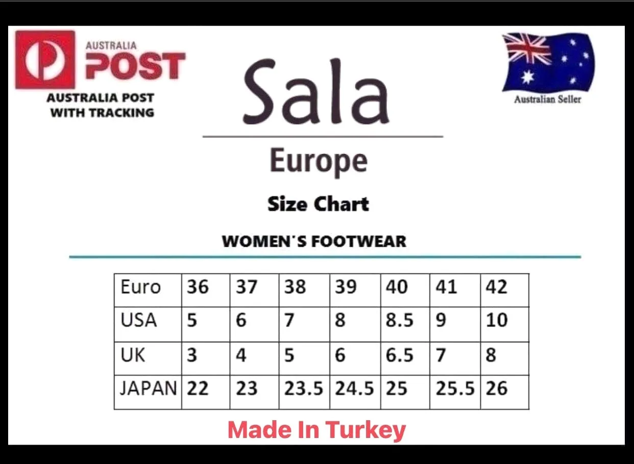 Sala Europe Katka Navy Blue Shoe Made In Turkey