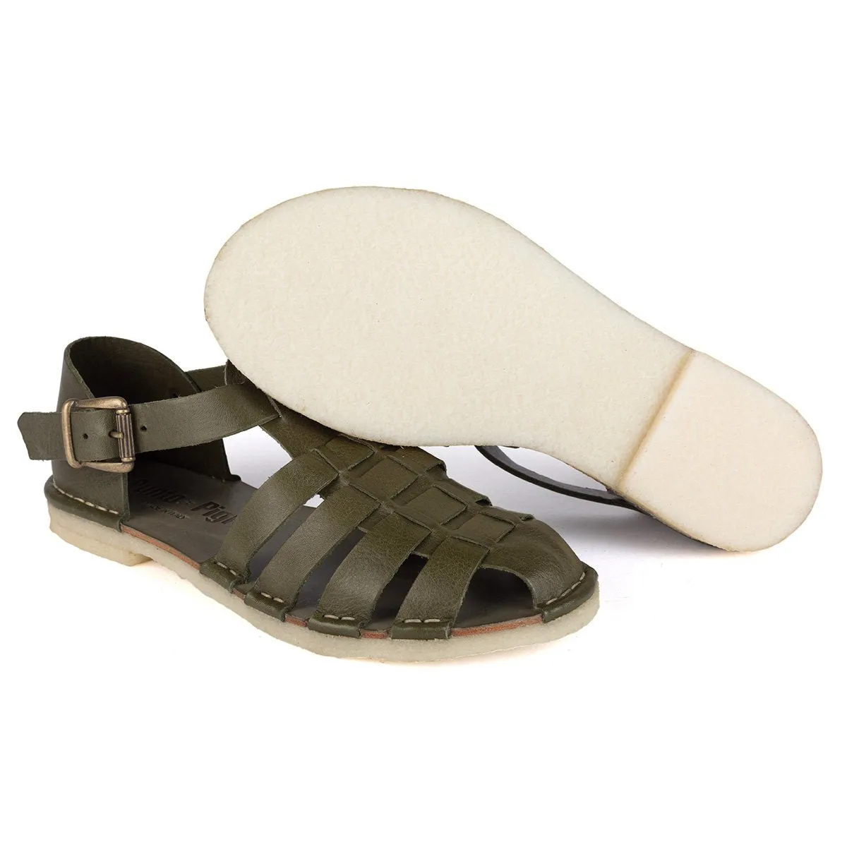SAN 18 CREPE – Military Green