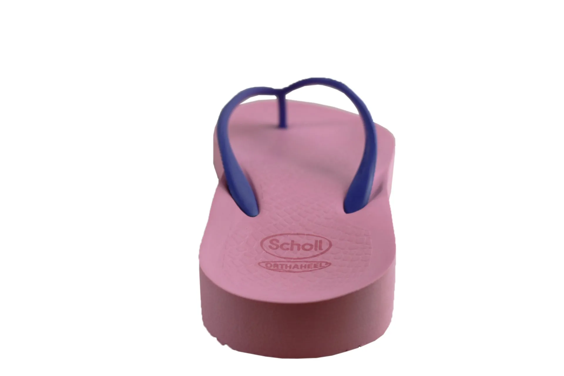 Scholl Orthaheel Fiji Womens Comfortable Rubber Thongs With Support