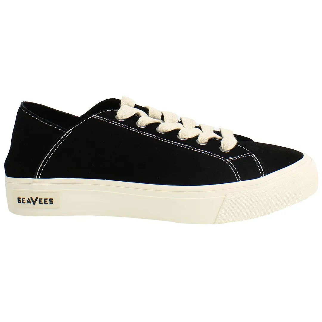 Seavees Sausalito Womens Black Plimsolls