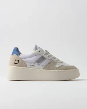 Sneakers colorés avec semelle plateforme