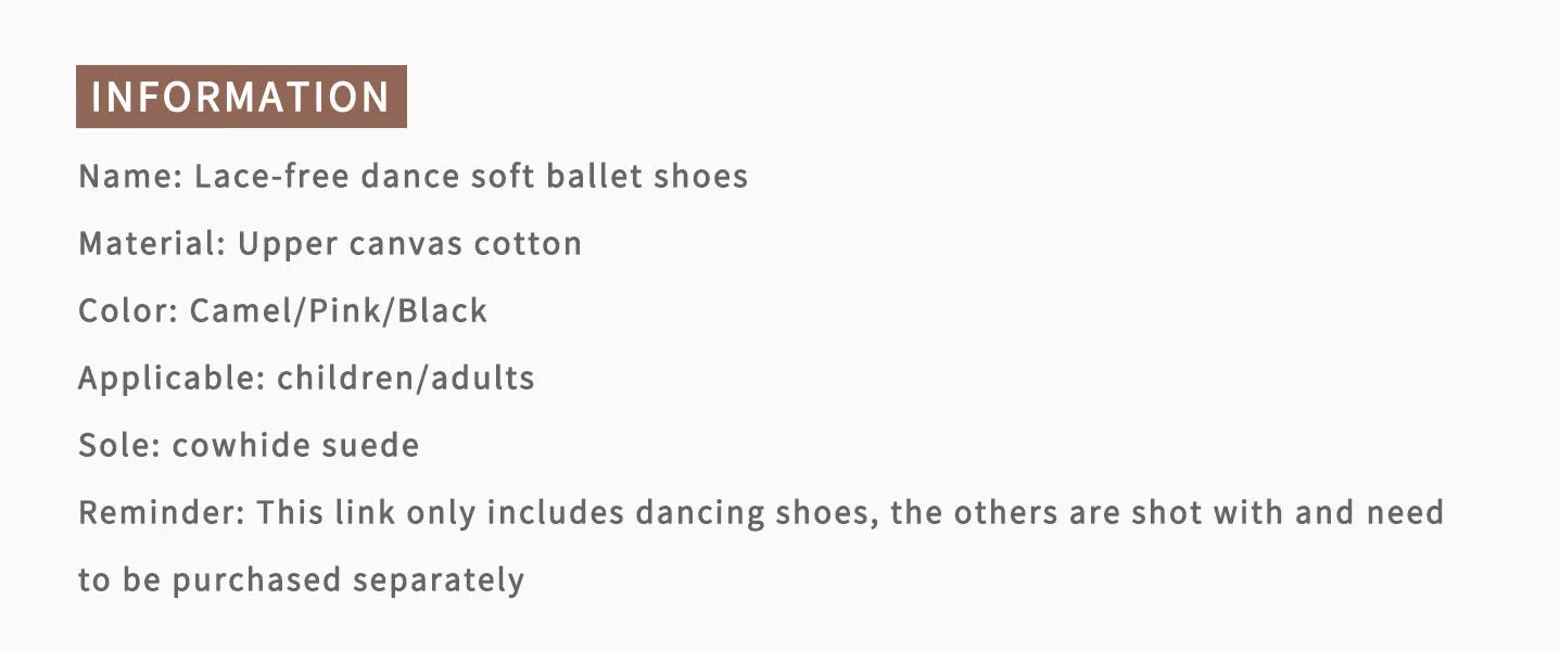 Soft Sole Ballet Shoes Autumn/Winter Lace-free Cat Claw Shoes