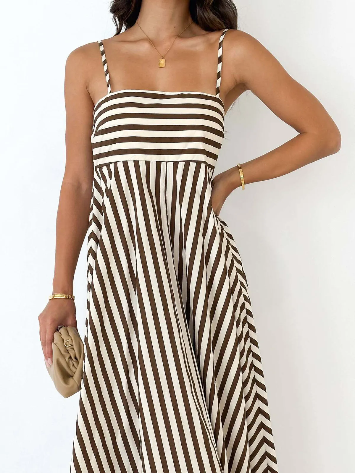 Sophie Striped Maxi Dress