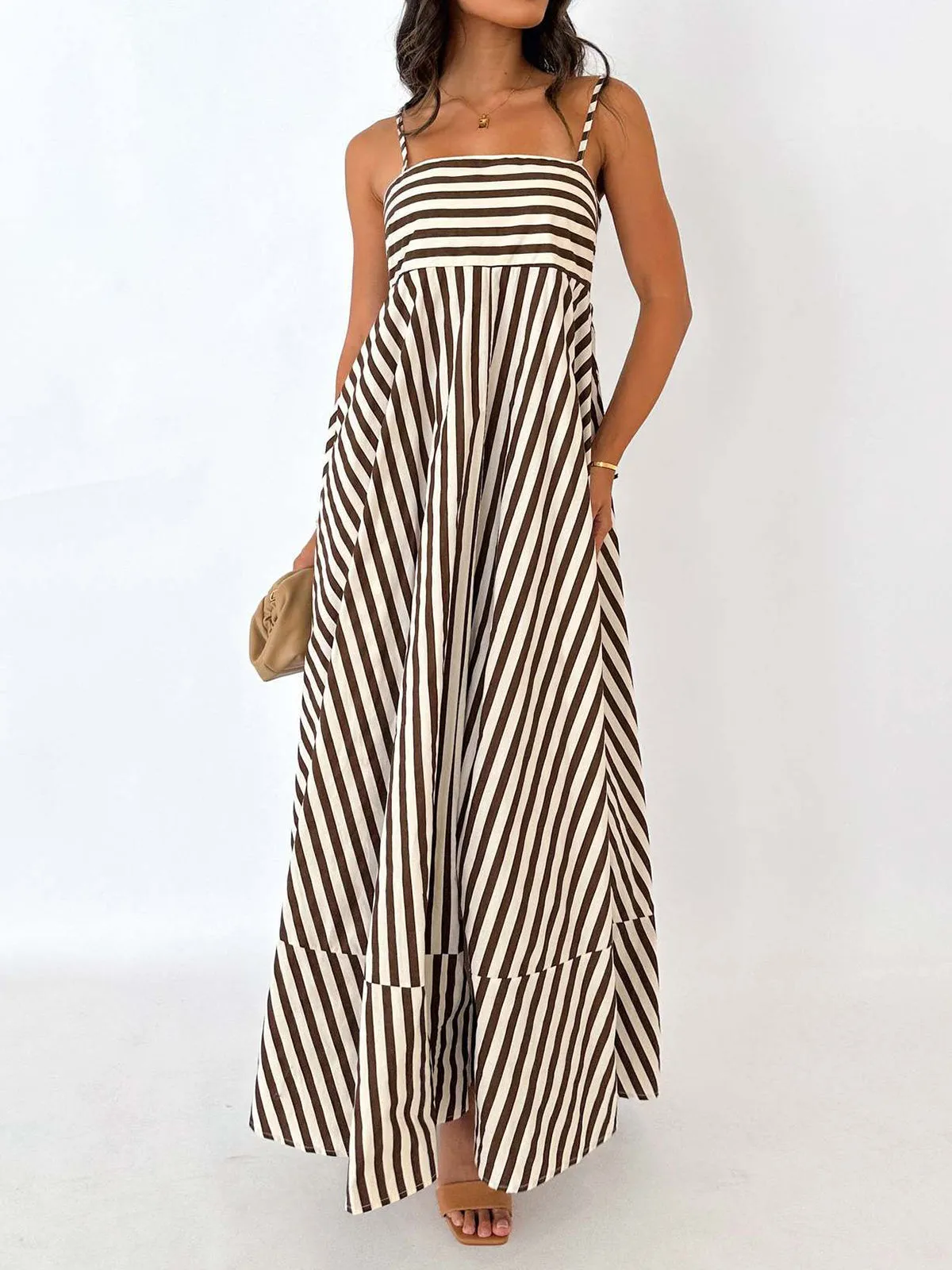 Sophie Striped Maxi Dress