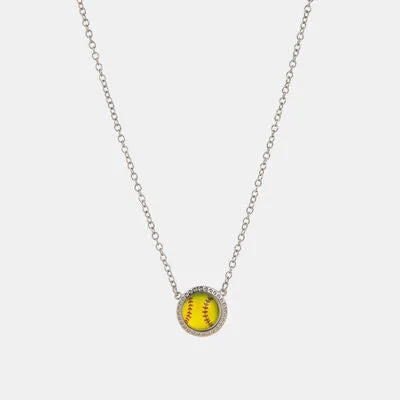 Sporty Element Resin Necklace