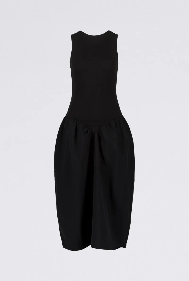 Sporty Peplum Dress