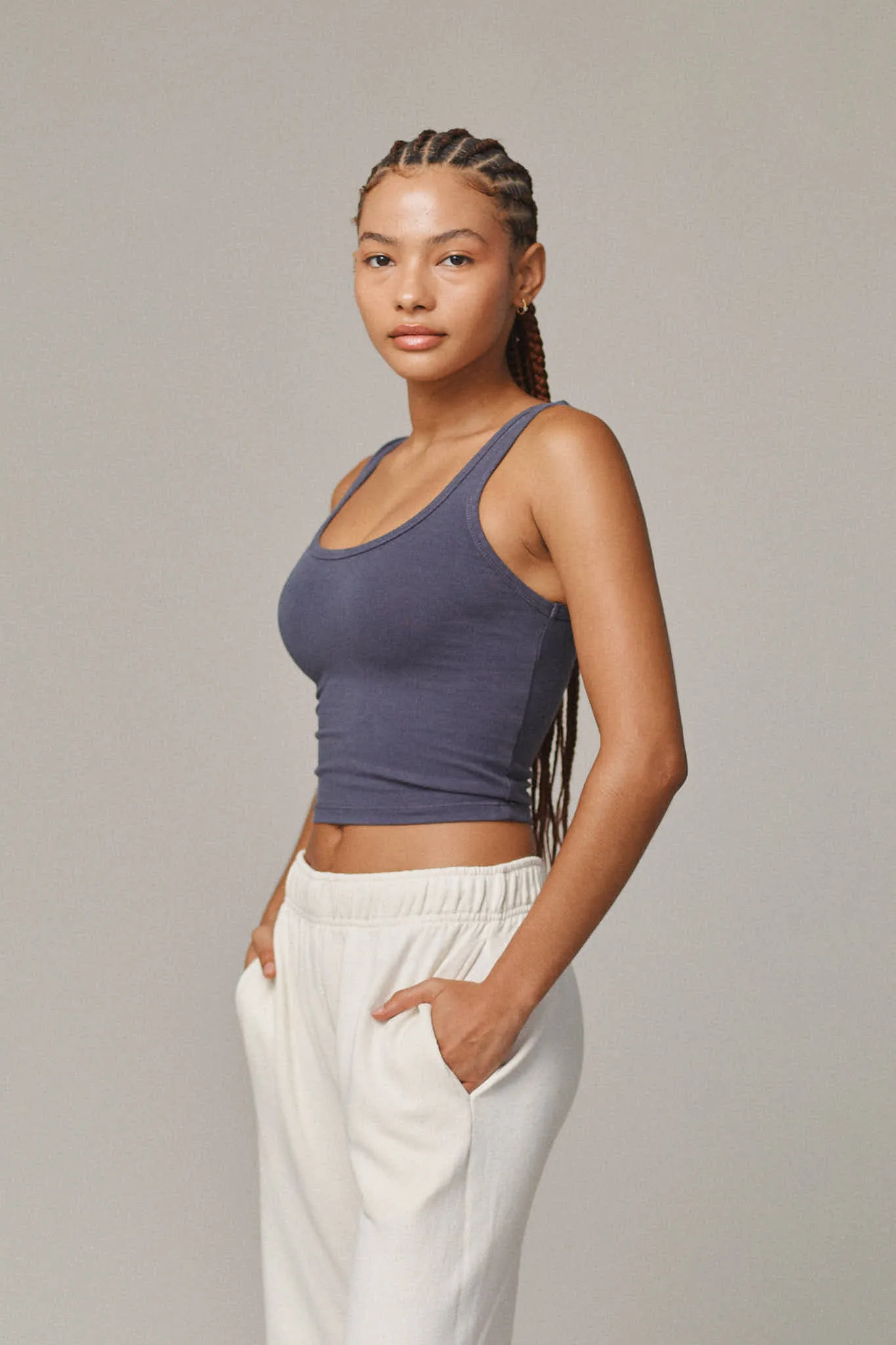 SPORTY TANK - DIESEL GREY