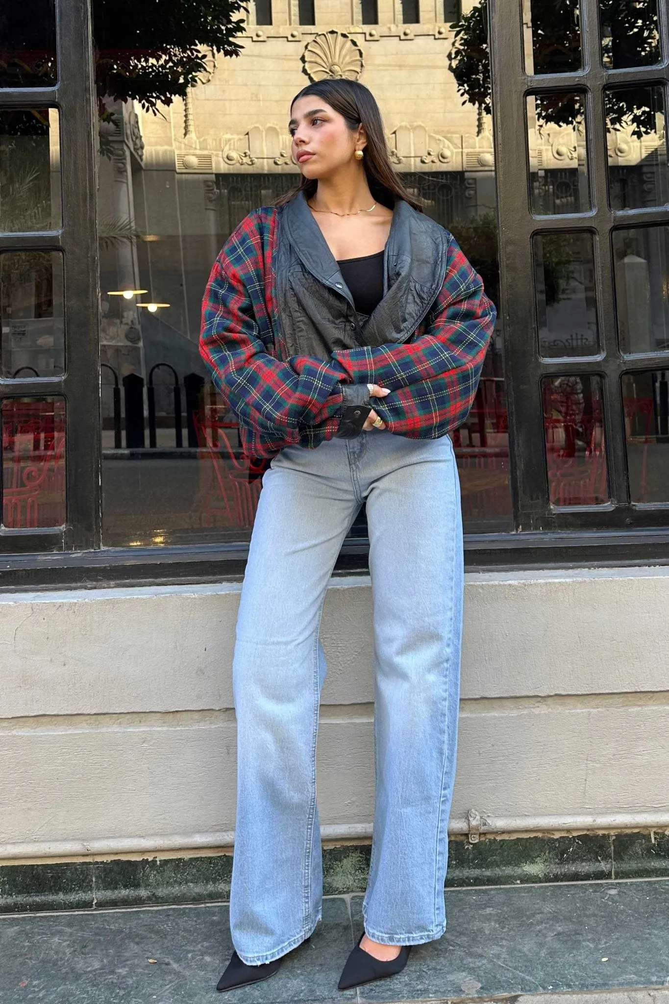 Ultra Comfort - Wide-Leg - High-Waist Ice Blue Jeans
