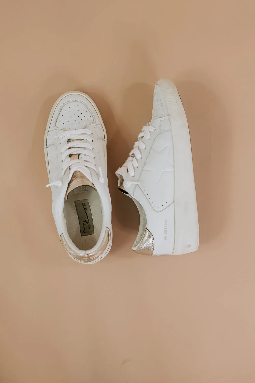 VH Reflex Sneaker , White/Gold