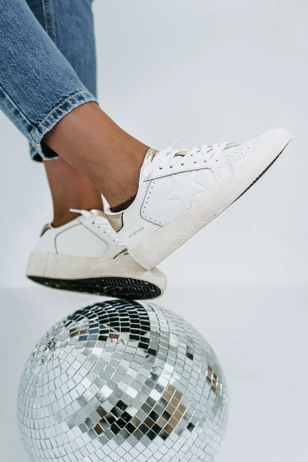 VH Reflex Sneaker , White/Gold