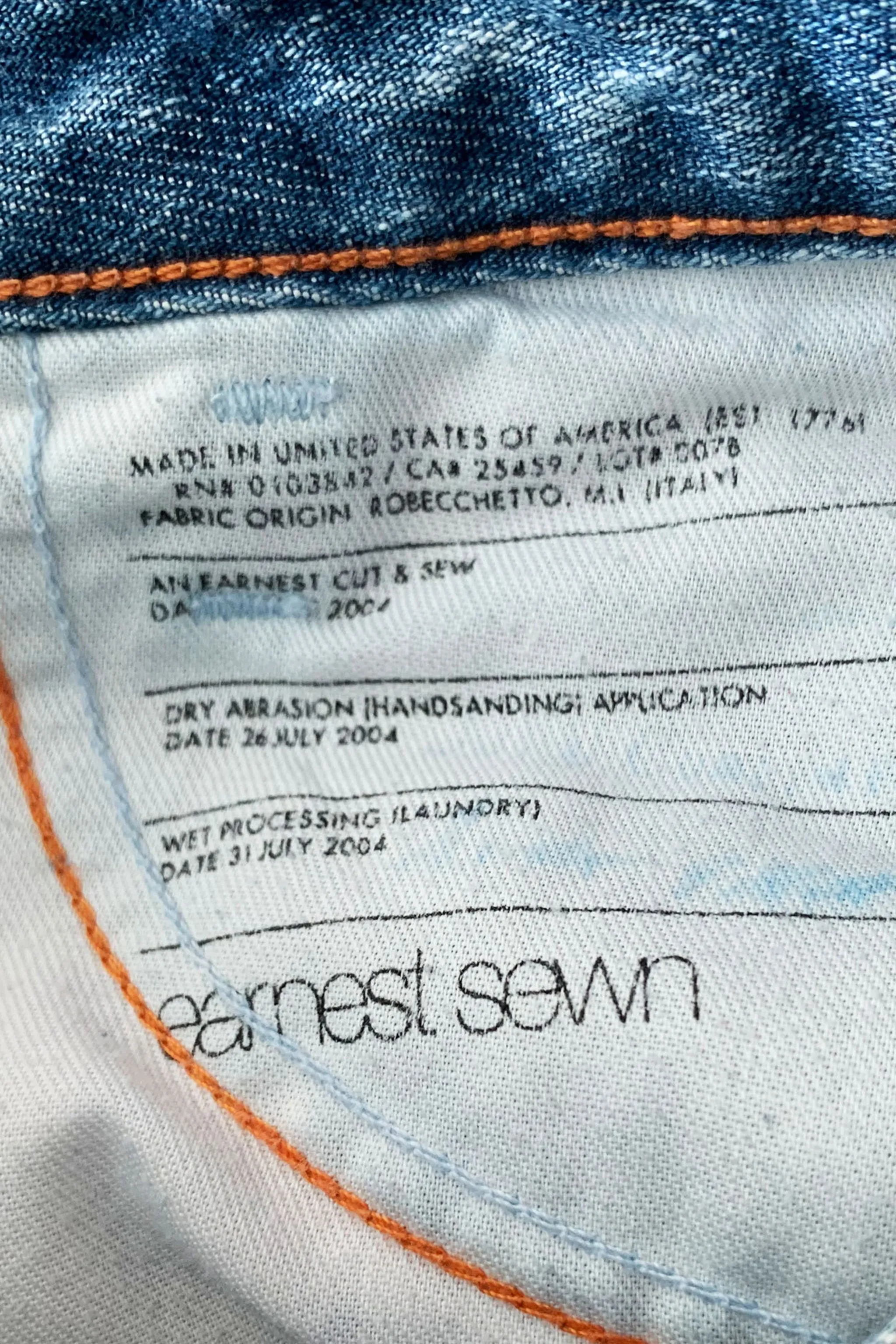 Vintage '00s Earnest Sewn Bootcut Jeans
