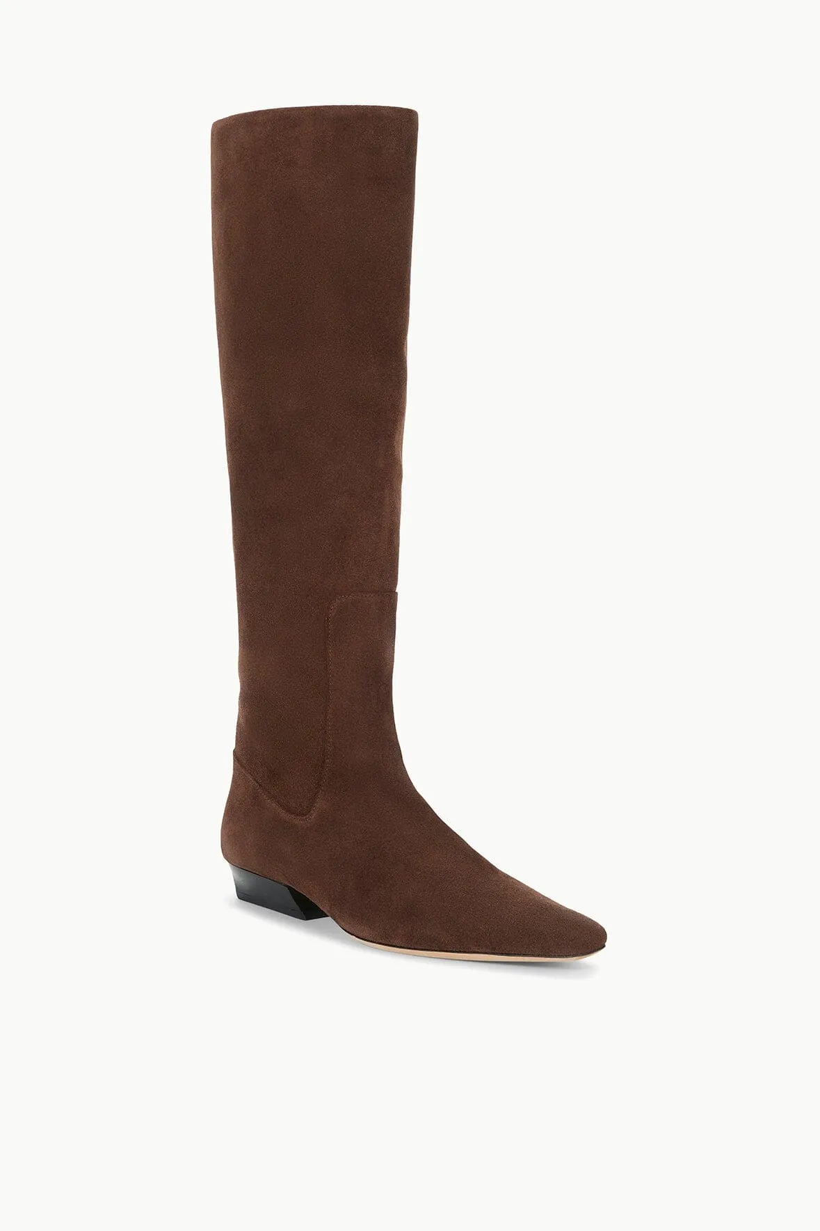 WALLY FLAT BOOT | MAHOGANY SUEDE