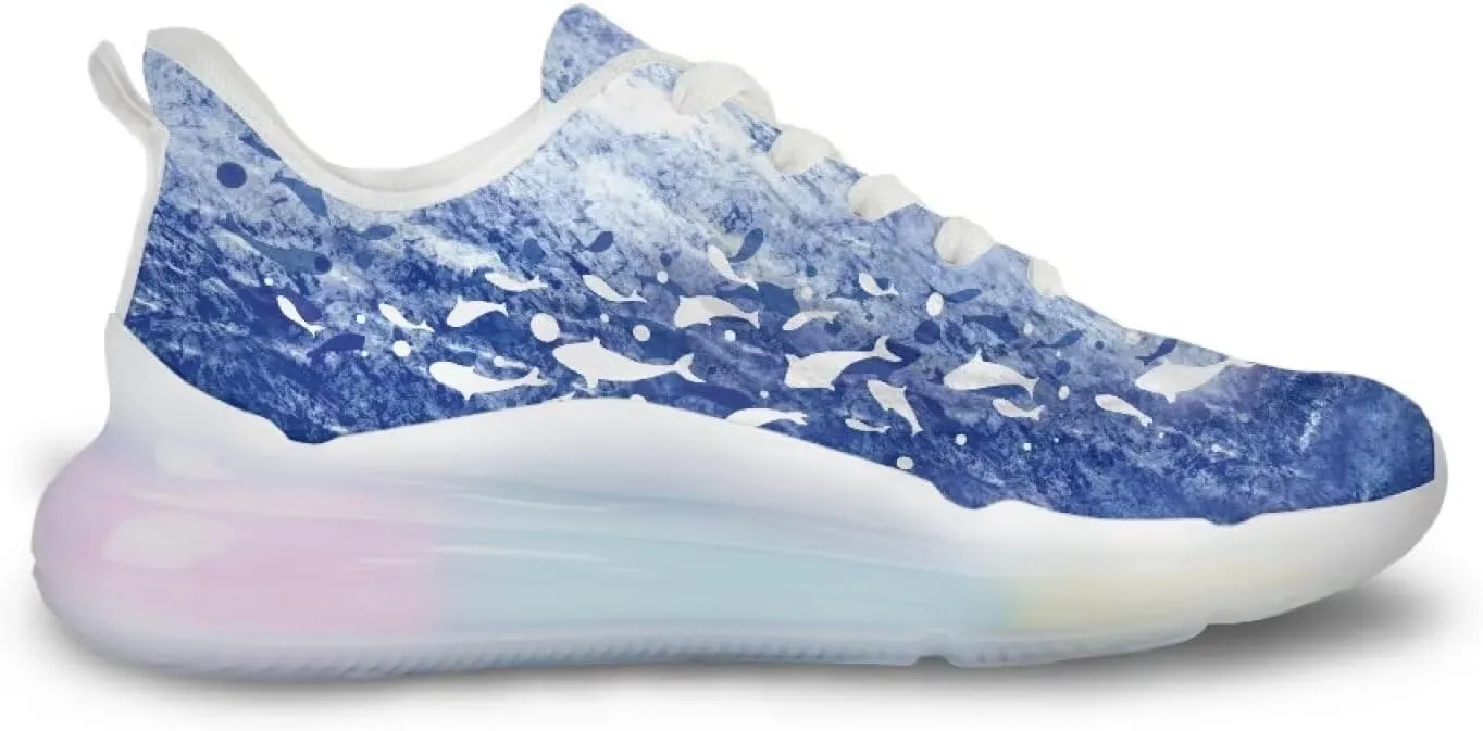 Women Air Athletic Running Shoe Sport Gym Tennis Fitness Sneaker Outdoor Non Slip Breathable Workout Footwear US6-11